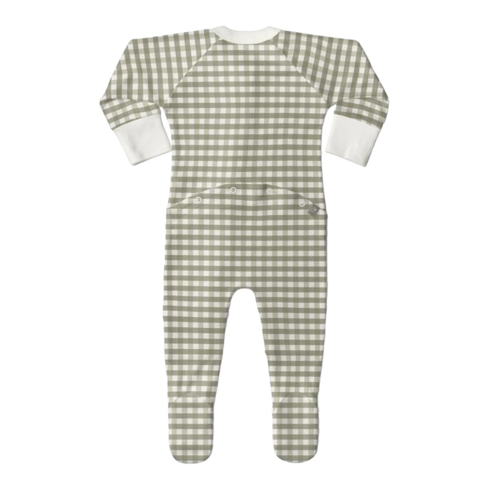 NWT Goumi One Piece Organic Cotton and Bamboo Zip Up Multiple Sizes - Picture 2 of 3